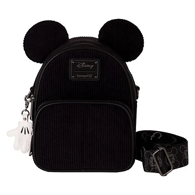 Loungefly: Mickey Mouse Convertible Mini Backpack & Crossbody Bag 