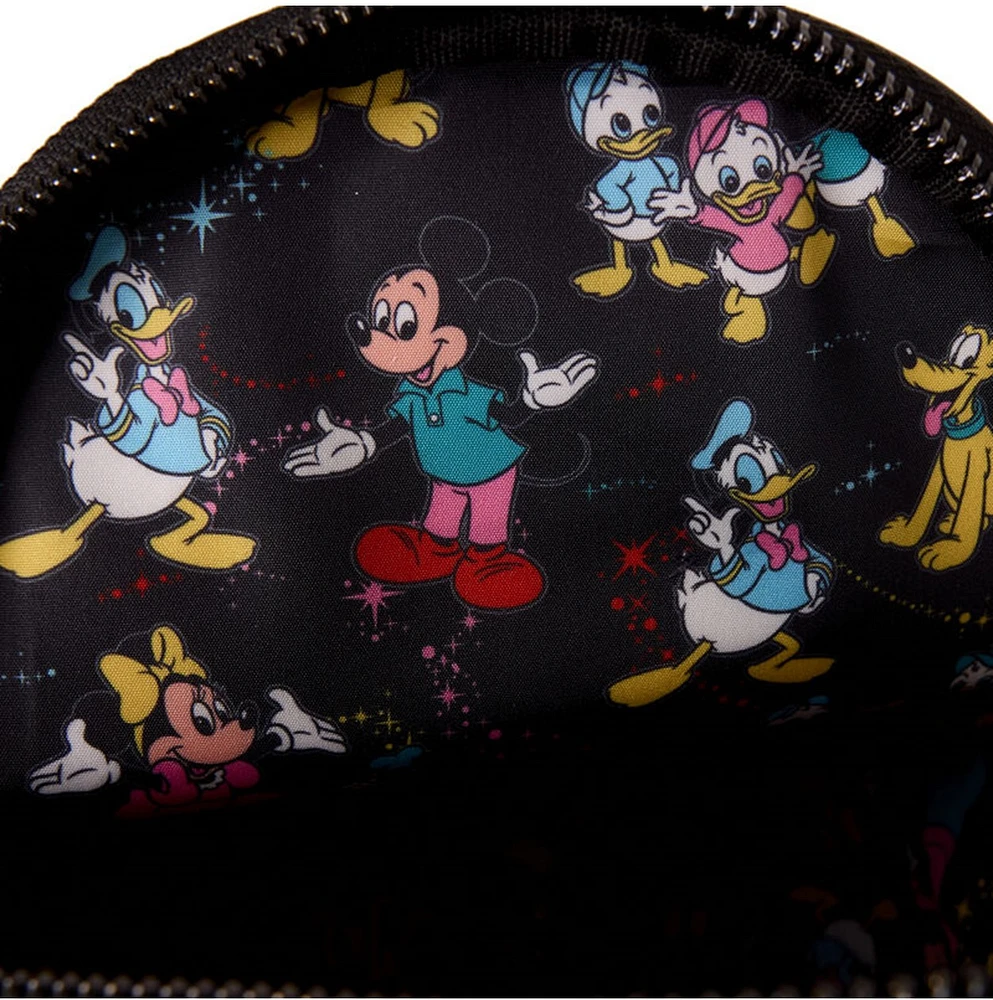Loungefly: Mickey Mouse Convertible Mini Backpack & Crossbody Bag 