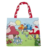 Loungefly : Sac fourre-tout en toile Schtroumpfs 