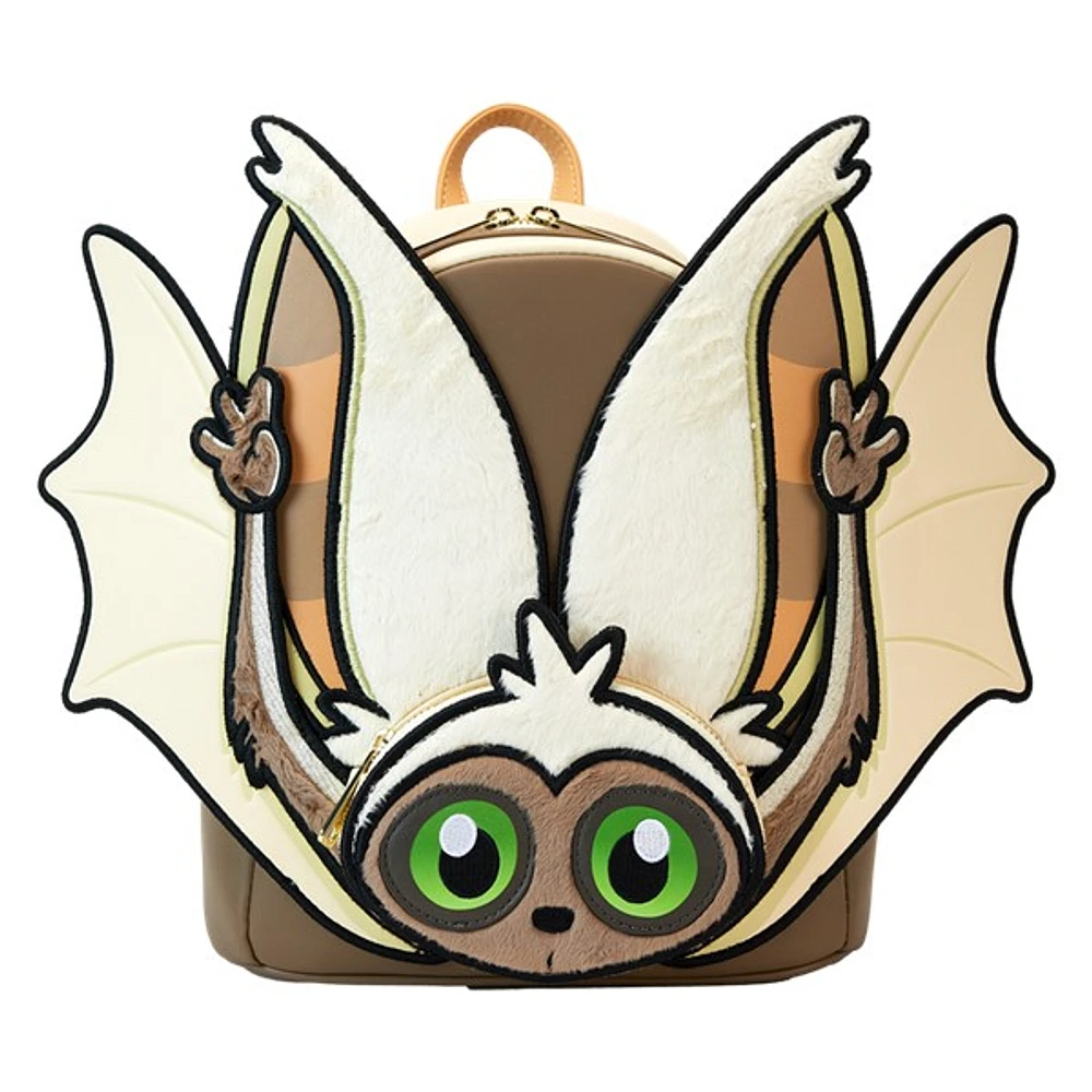 Loungefly: Avatar The Last Airbender - Mini sac à dos en peluche Momo Cosplay