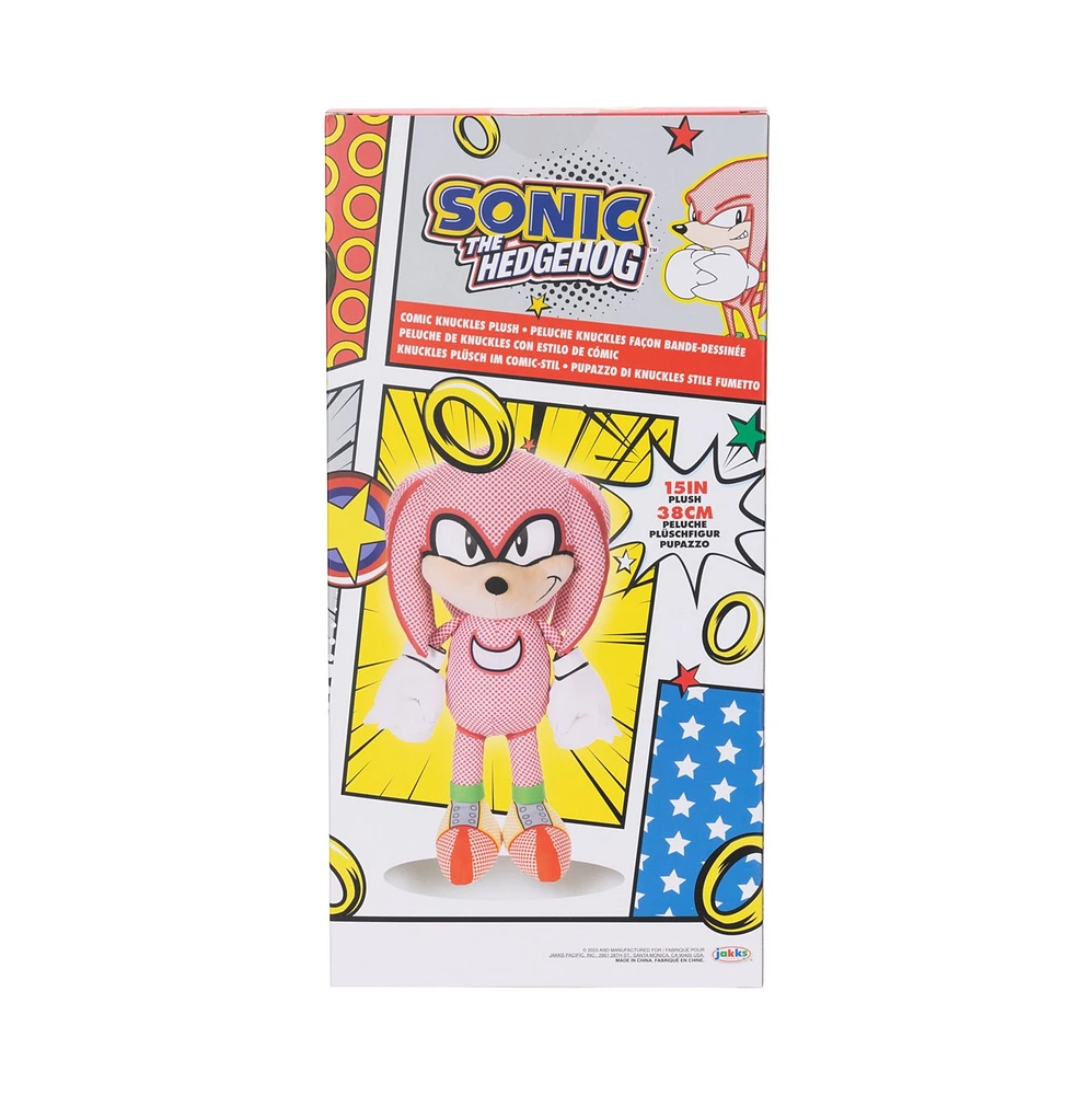 Sonic The Hedgehog: Comic Knuckles Plush 