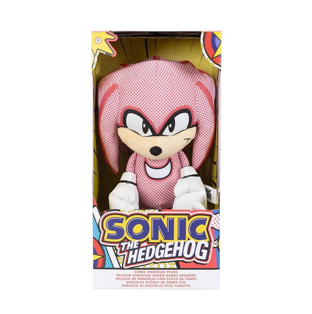 Sonic The Hedgehog: Comic Knuckles Plush 