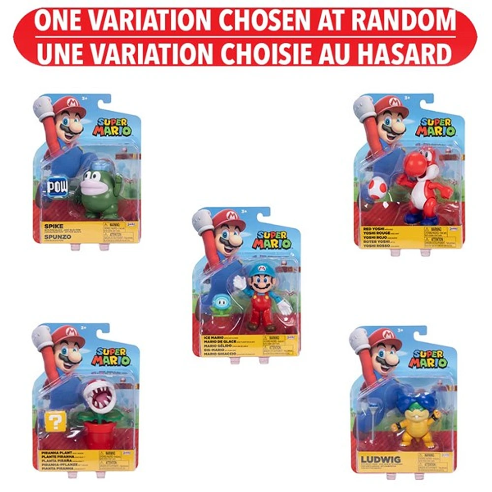 Super Mario 4" Figure Wave 37 – One Variation Chosen at Random