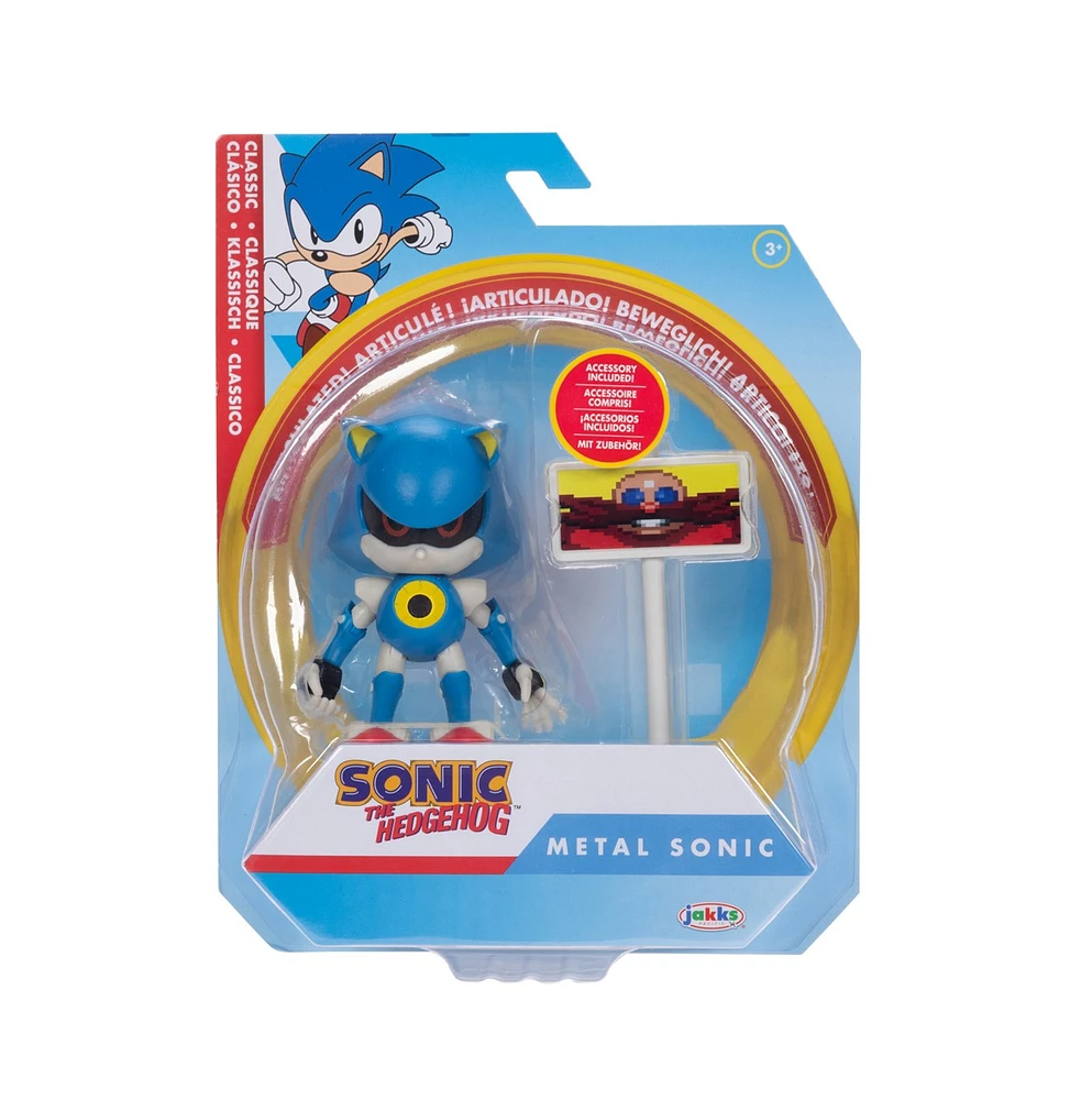 Sonic the Hedgehog 4" Figure Wave 18 - Assortie – Une variation choisie au hasard
