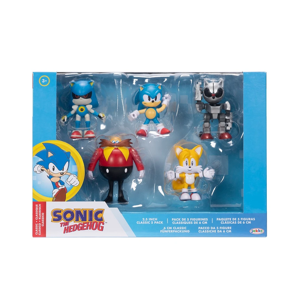 Sonic the Hedgehog: 2.5" Figures Wave 3, 5 pack 