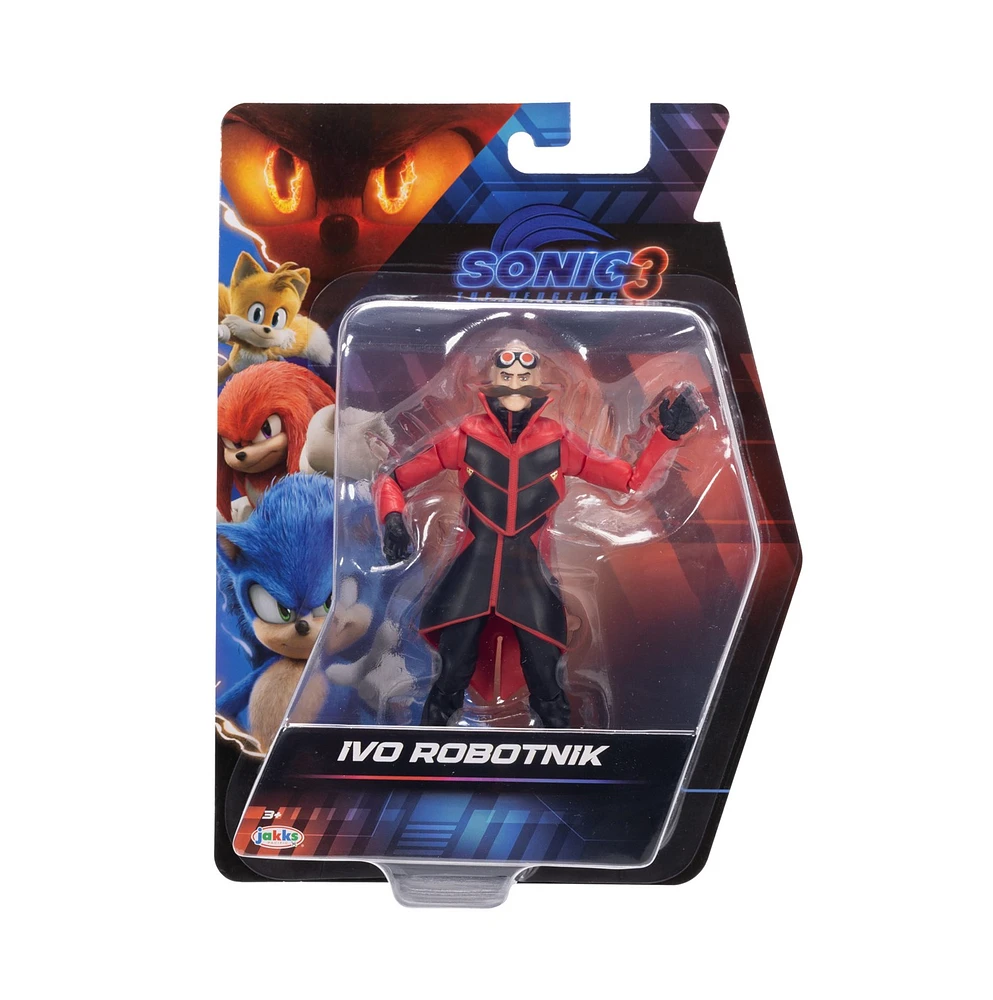 Sonic 3 Movie 5" Figurines Vague 1 - Assortiment 