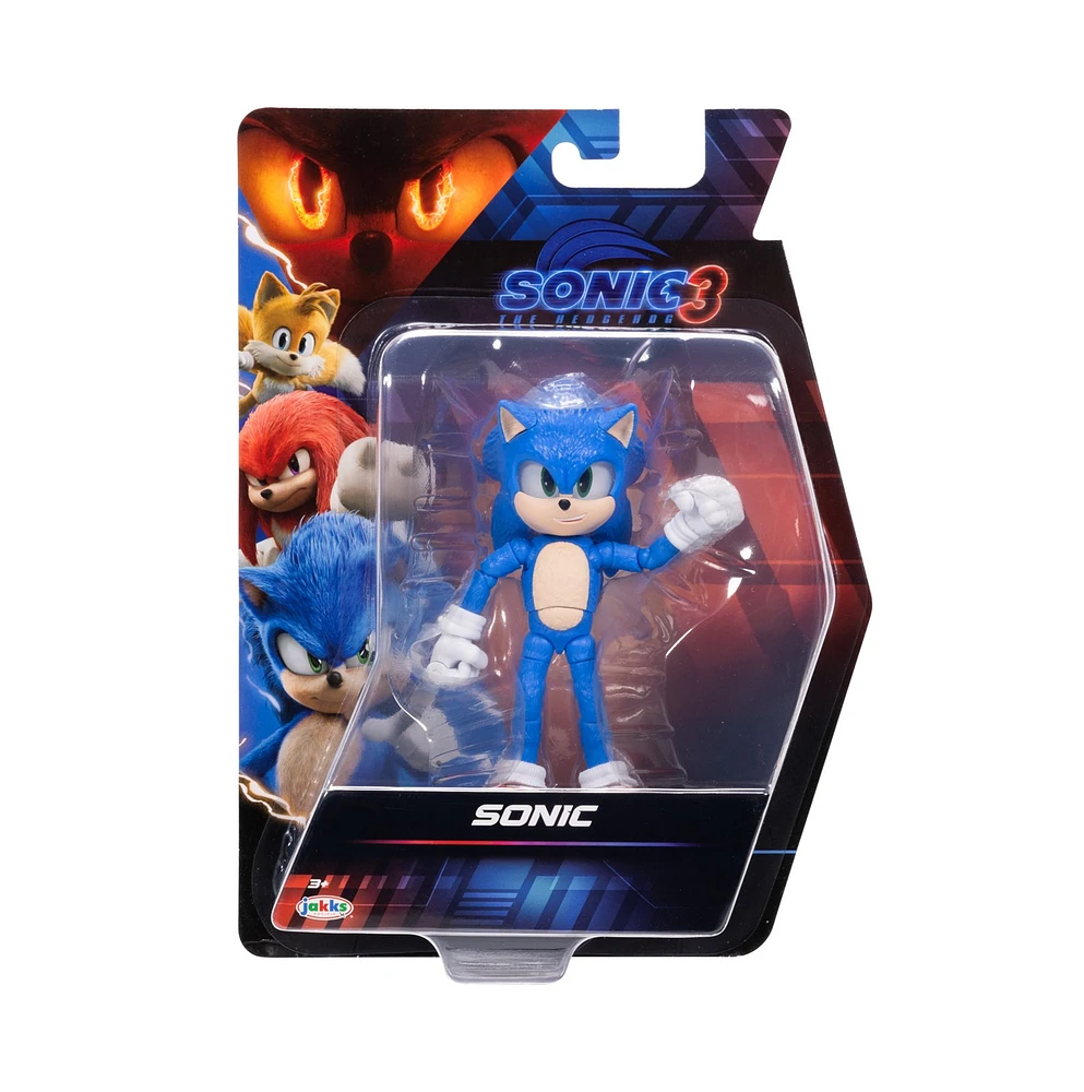Sonic 3 Movie 5" Figurines Vague 1 - Assortiment 