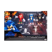Sonic 3 Movie - Pack multiple de figurines 2,5 pouces Wave 1 