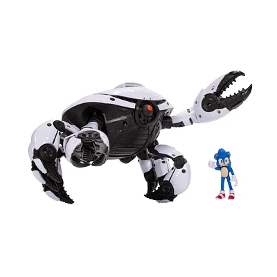 Sonic 3 Movie - Crab Mech Battle Playset 