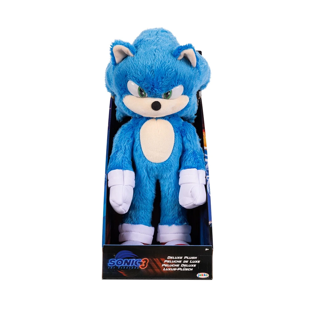Sonic 3 Film : Peluche Sonic 13" 