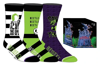 Lot de 3 paires de chaussettes Beetlejuice Crew 