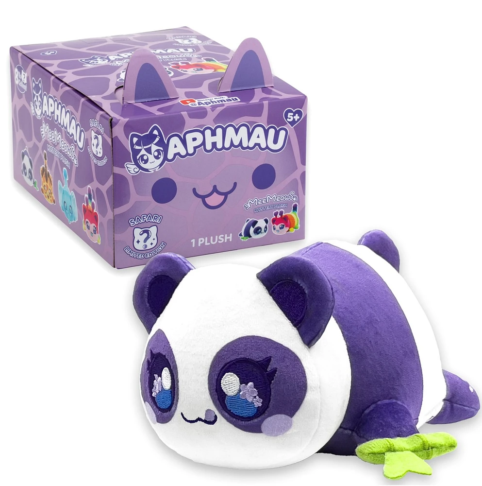Aphmau 6” MeeMeow Mystery Plush – Series 1 – Safari – Une variation choisie au hasard