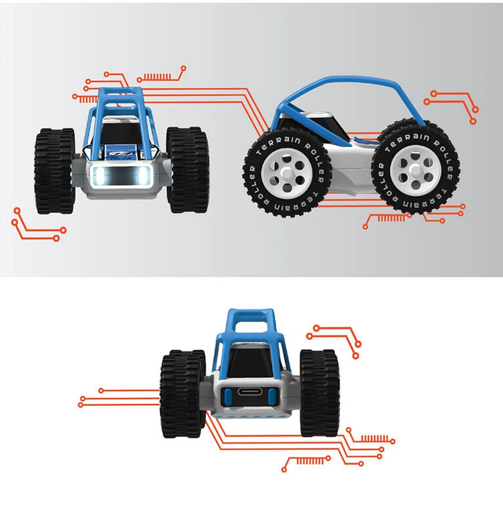 X-Treme Roll High Performance Remote Control Vehicle 