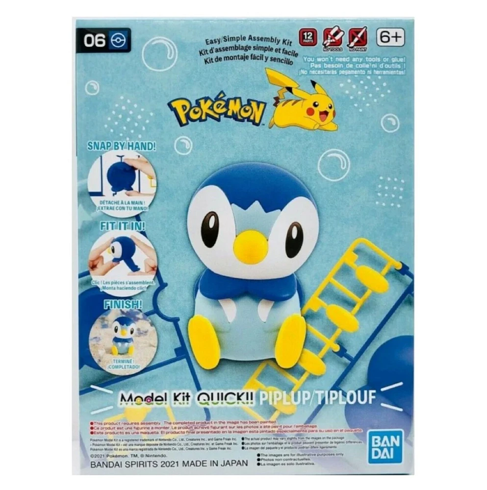 Pokemon Model Kit Quick!! 06 PIPLUP 