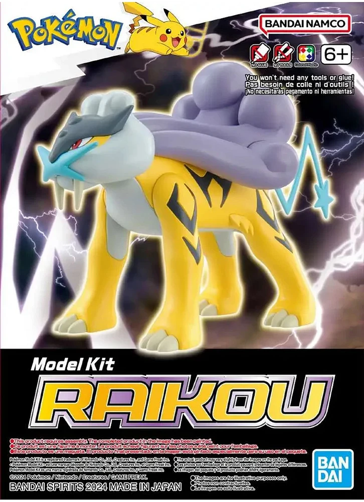 Bandai Hobby Pokémon Model Kit Raikou 