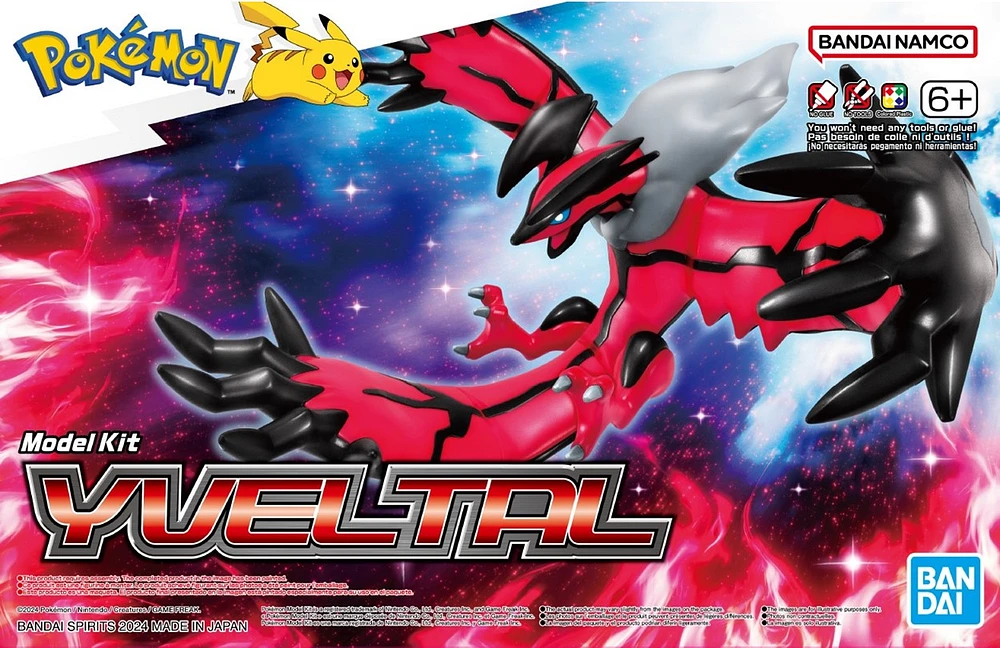 Bandai Hobby Pokémon Model Kit Yveltal 