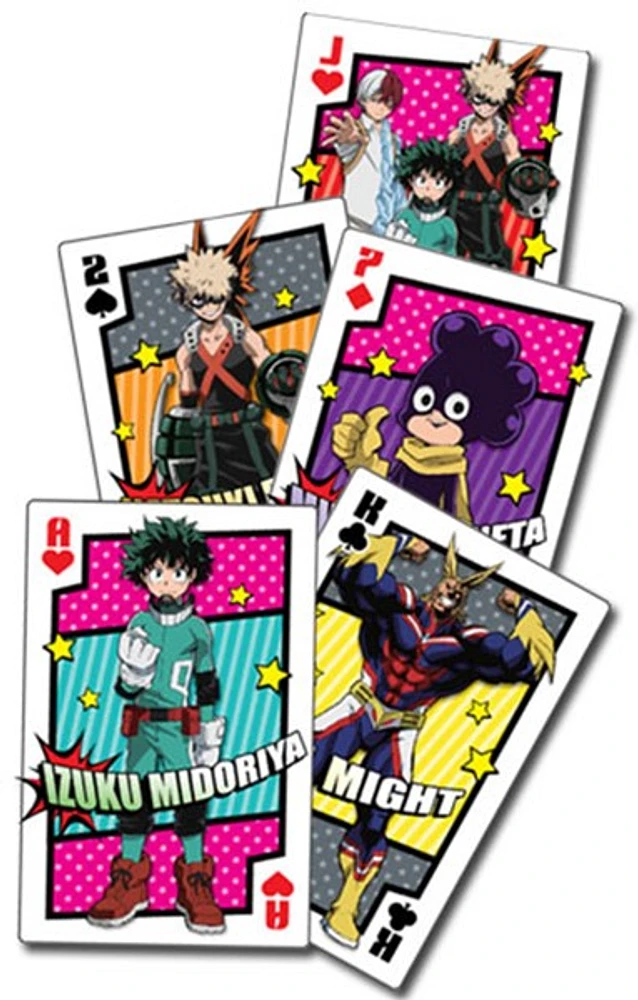 My Hero Academia Playing Cards 