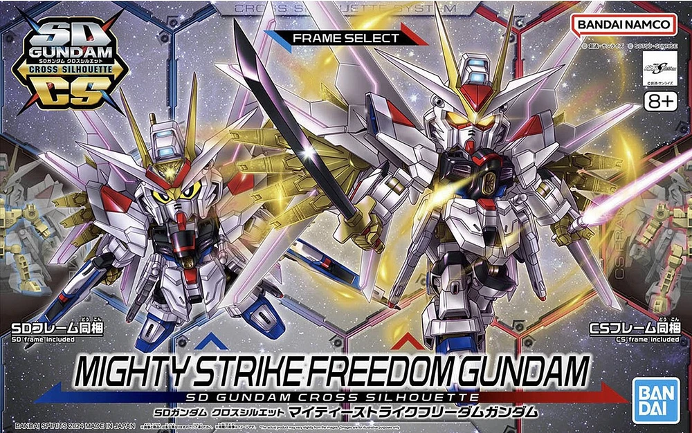 Gundam Cross Silhouette Mighty Strike Freedom SD 