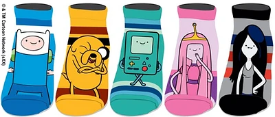 Adventure Time Ankle Socks 5 Pack 