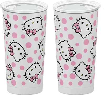 Hello Kitty Face 20oz Tumbler 