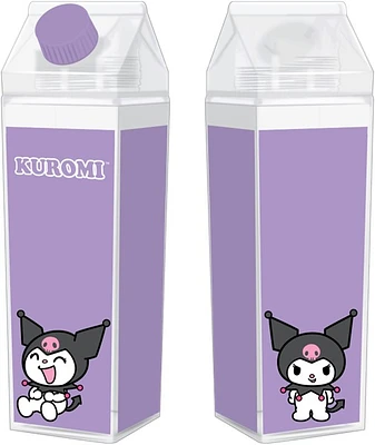 Kuromi Milk Carton Water Bottle 