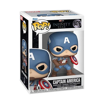 POP! Marvel Captain America with Helmet (The First Avenger) 