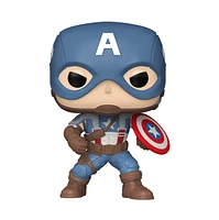 POP! Marvel Captain America with Helmet (The First Avenger) 