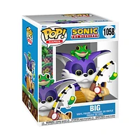 POP! Super Sonic the Hedgehog Big the Cat with Froggy 