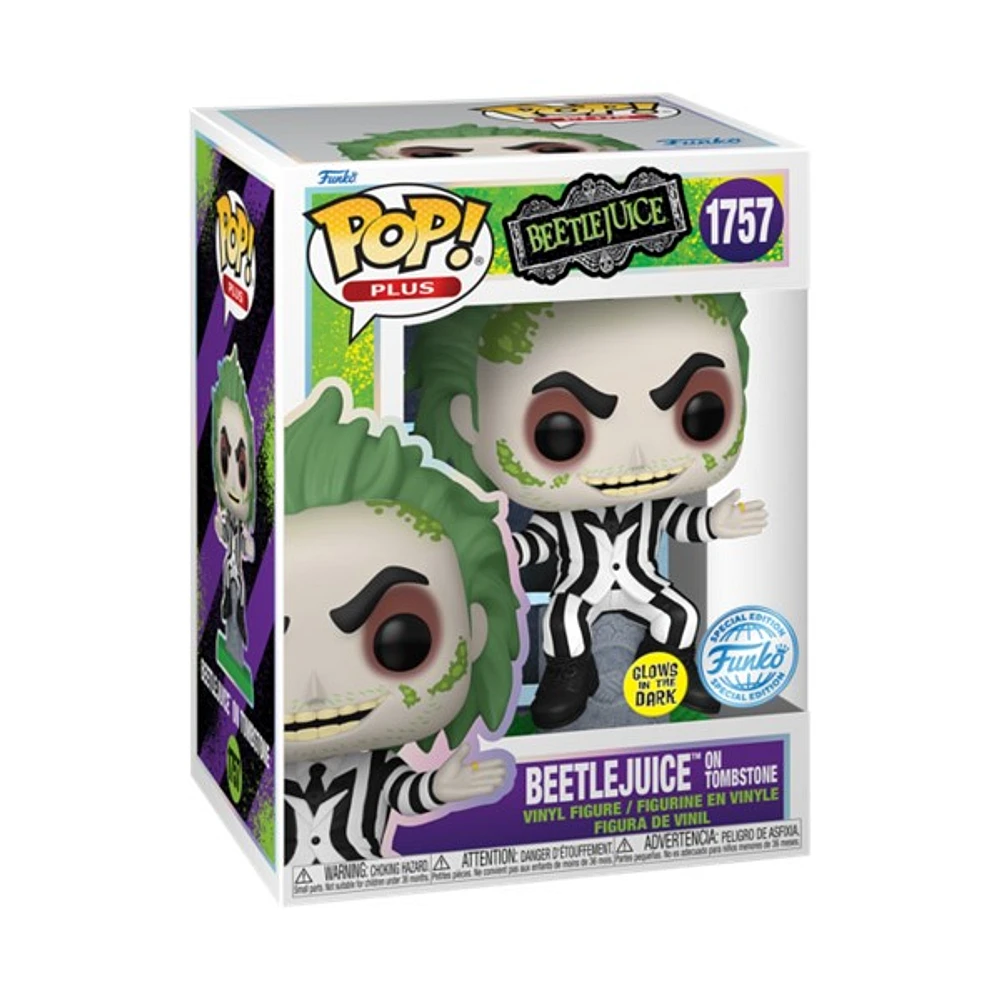 POP! Plus Beetlejuice on Tombstone Glow