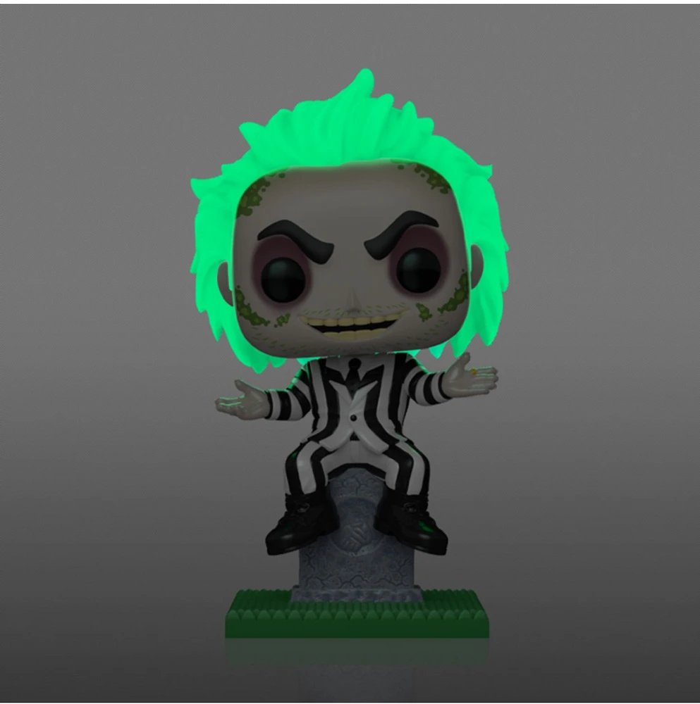 POP! Plus Beetlejuice on Tombstone Glow 