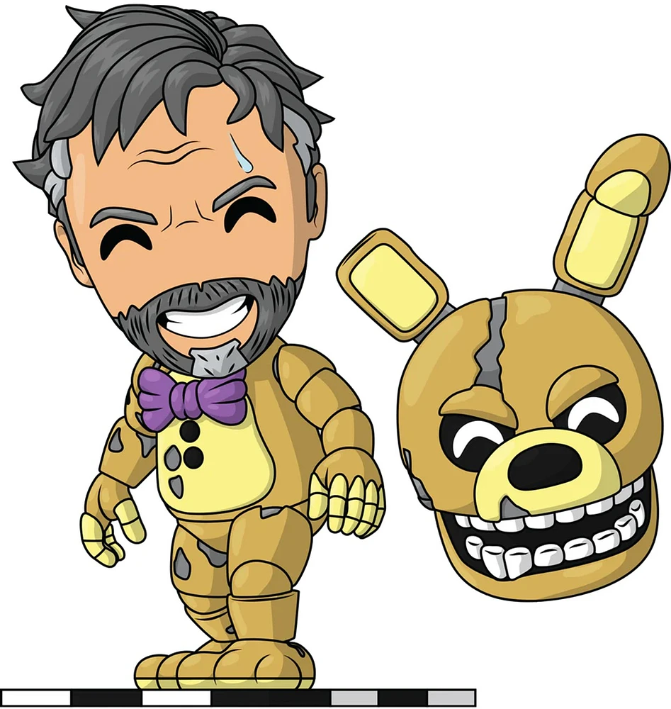 Youtooz: Five Nights at Freddys - Yellow Rabbit 