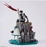 Final Fantasy XVI Form-Ism Scene Figure Diorama - Eyes on Home - Clive, Jill And Joshua Statue 