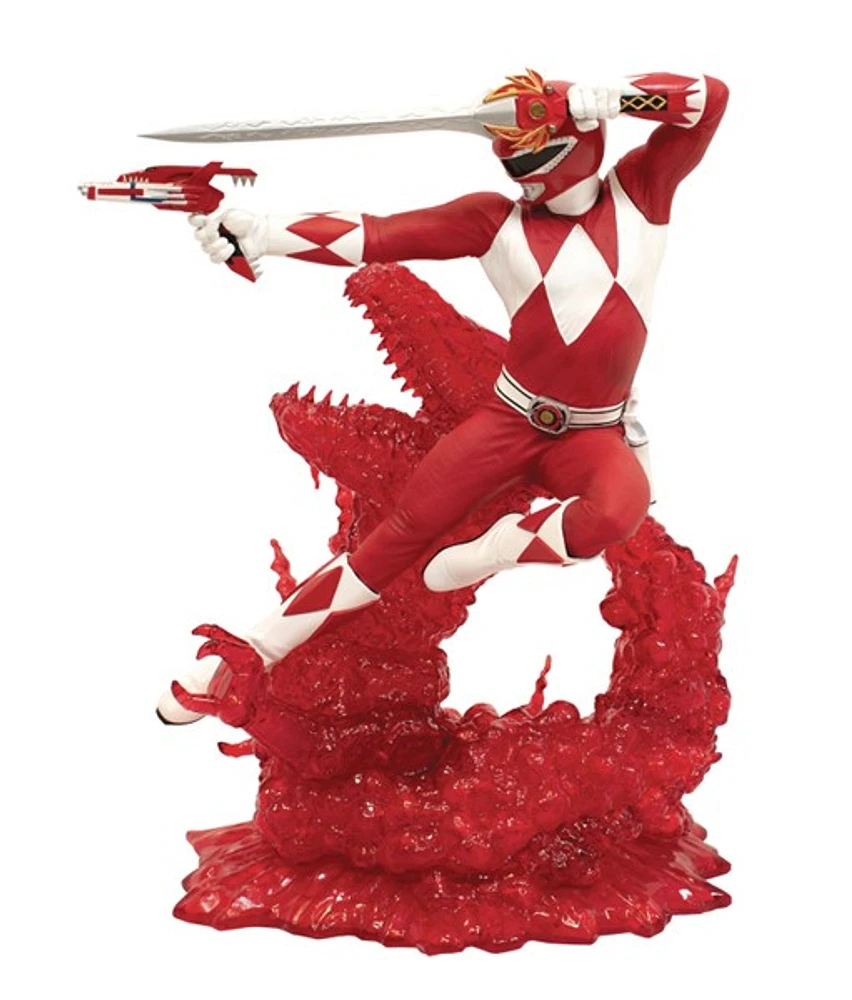 Mighty Morphin Power Rangers Gallery Diorama Red Ranger PVC Statue 