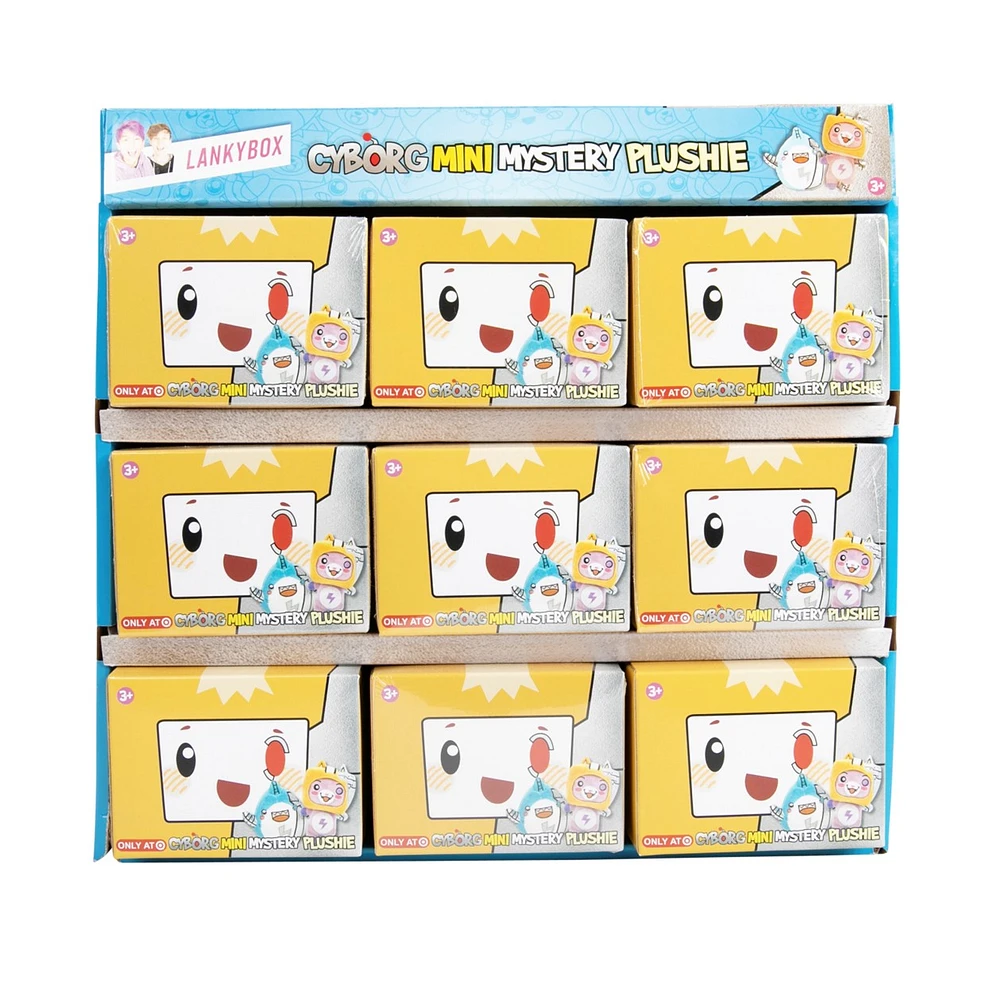LankyBox Mini Mystery Plushie - Cyborg Edition (Series 2) – Une variation choisie au hasard