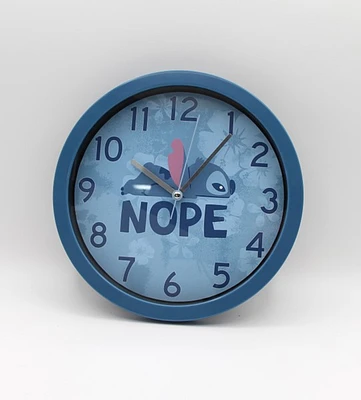 Horloge murale 10 po Stitch Nope 