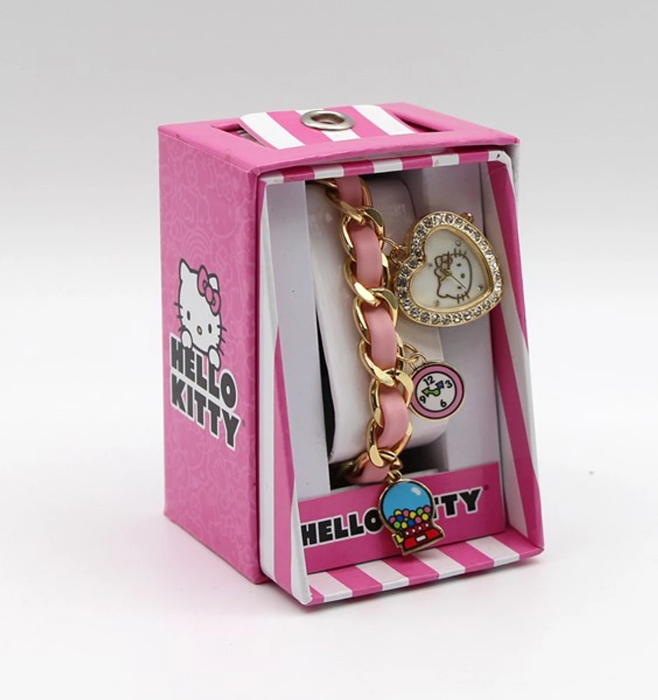 Hello Kitty Watch with Charms 