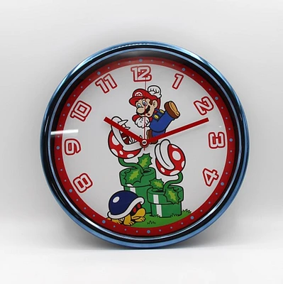 Super Mario & Piranha Plant 12" Wall Clock 