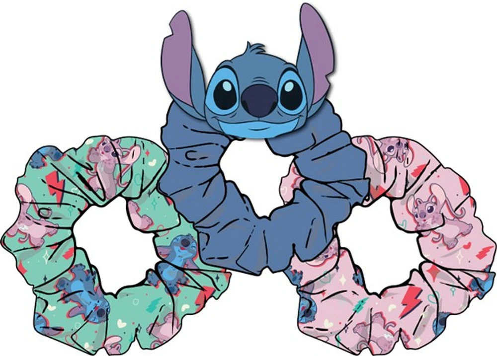 Stitch Hair Scrunchie 3pc 