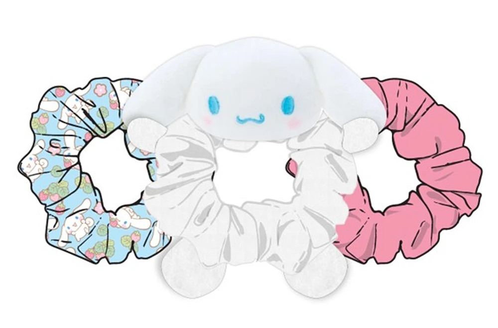 Cinnamoroll Hair Scrunchie 3pc 