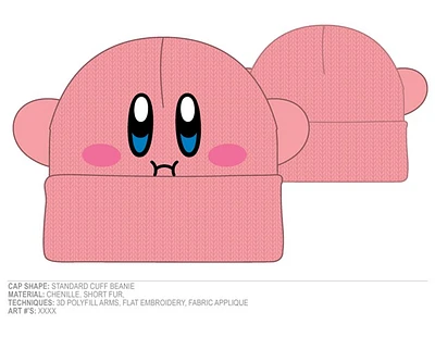 Kirby Face Beanie 