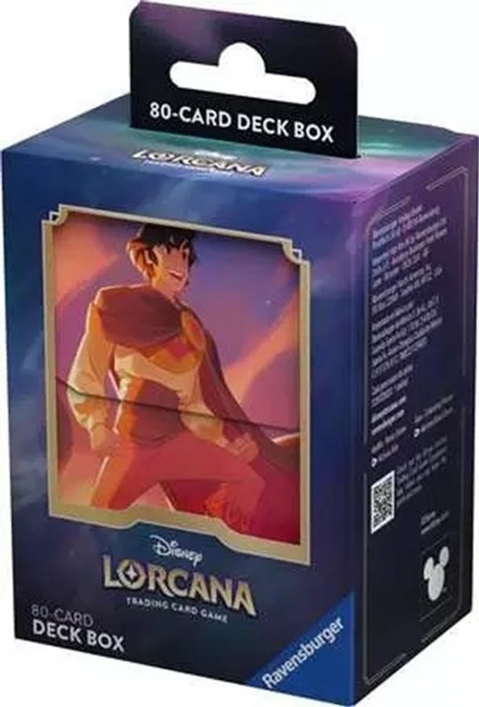 Lorcana: Shimmering Skies Deck Box - Aladdin