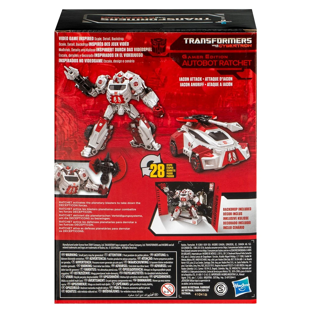 Transformers Studio Series Voyager Transformers: War for Cybertron 09 Ratchet 