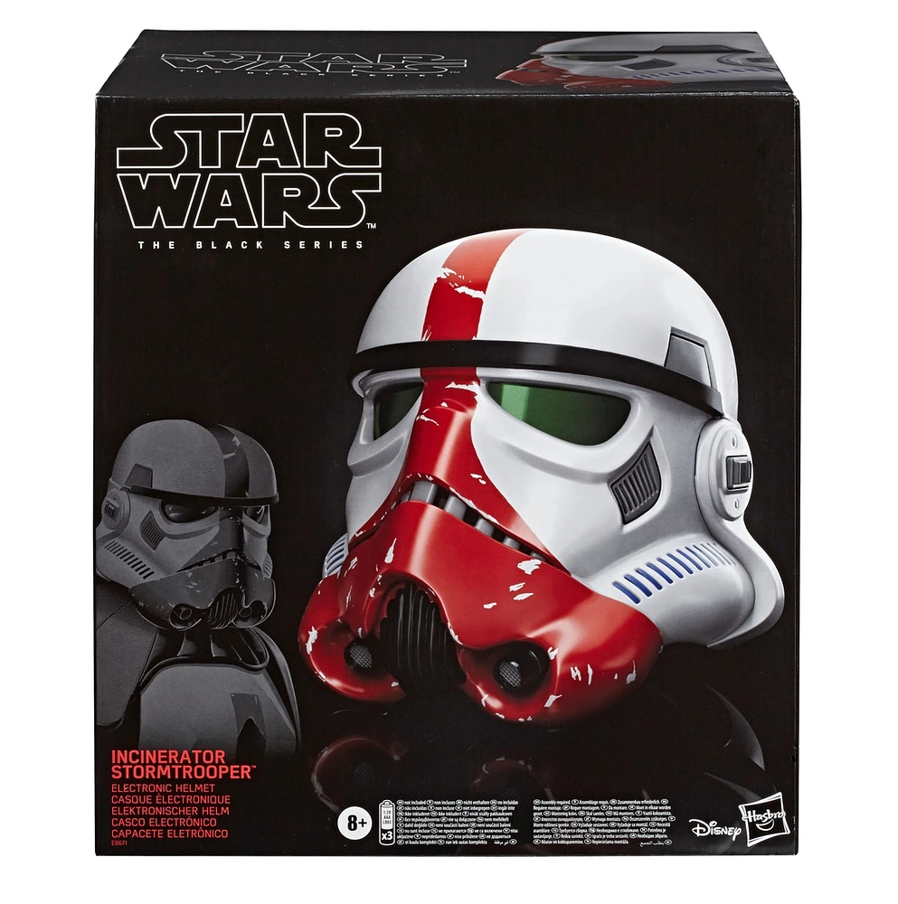 Star Wars The Black Series Incinerator Stormtrooper Premium Electronic Helmet 