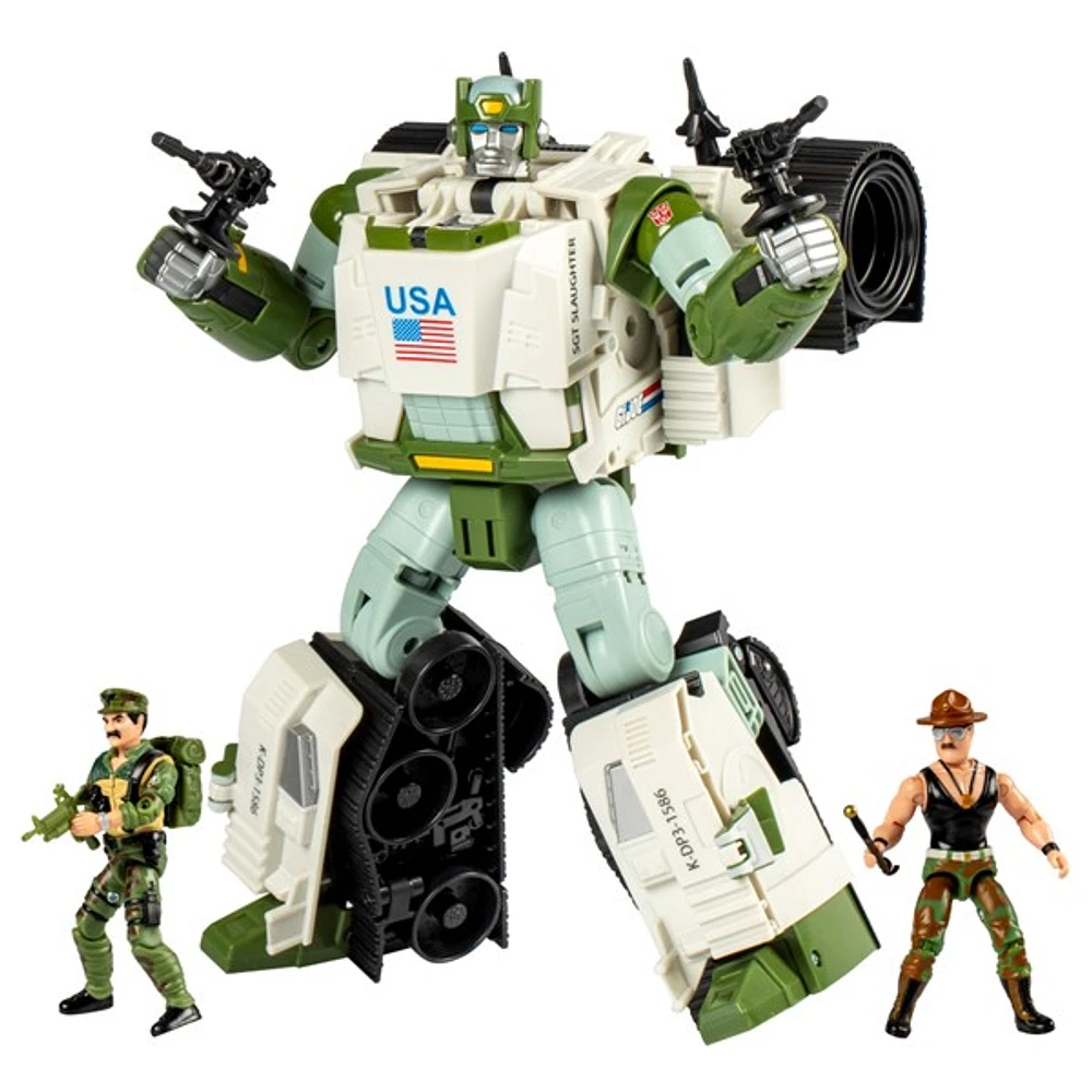 Transformers Collaborative G.I. Joe x Transformers Autobot Kup Triple T 