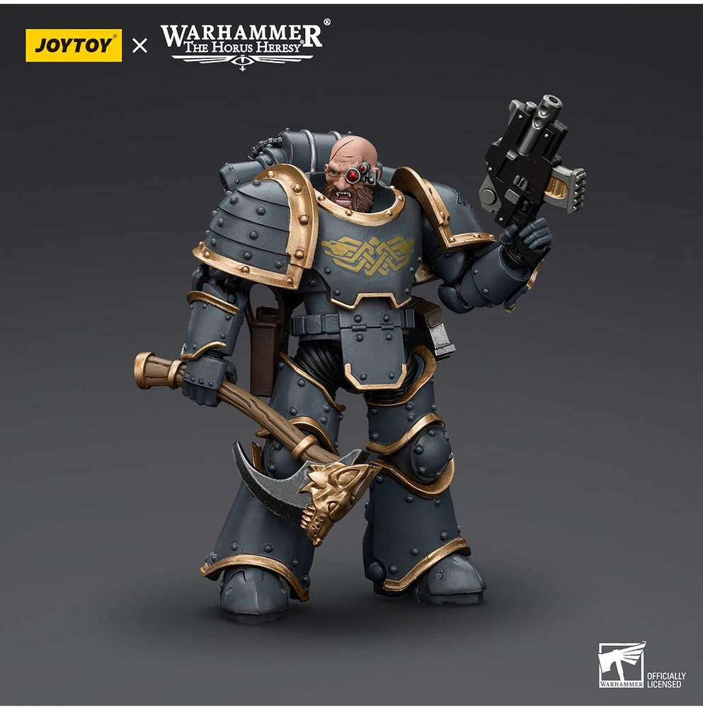 Warhammer The Horus Heresy Space Wolves Grey Slayer 1/18 Action Figure