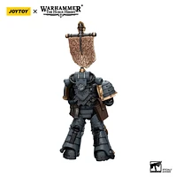 Warhammer The Horus Heresy Space Wolves Grey Slayer Legion Vexilla 1/18 Action Figure 