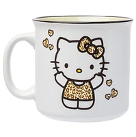Tasse de camping-car léopard Hello Kitty 