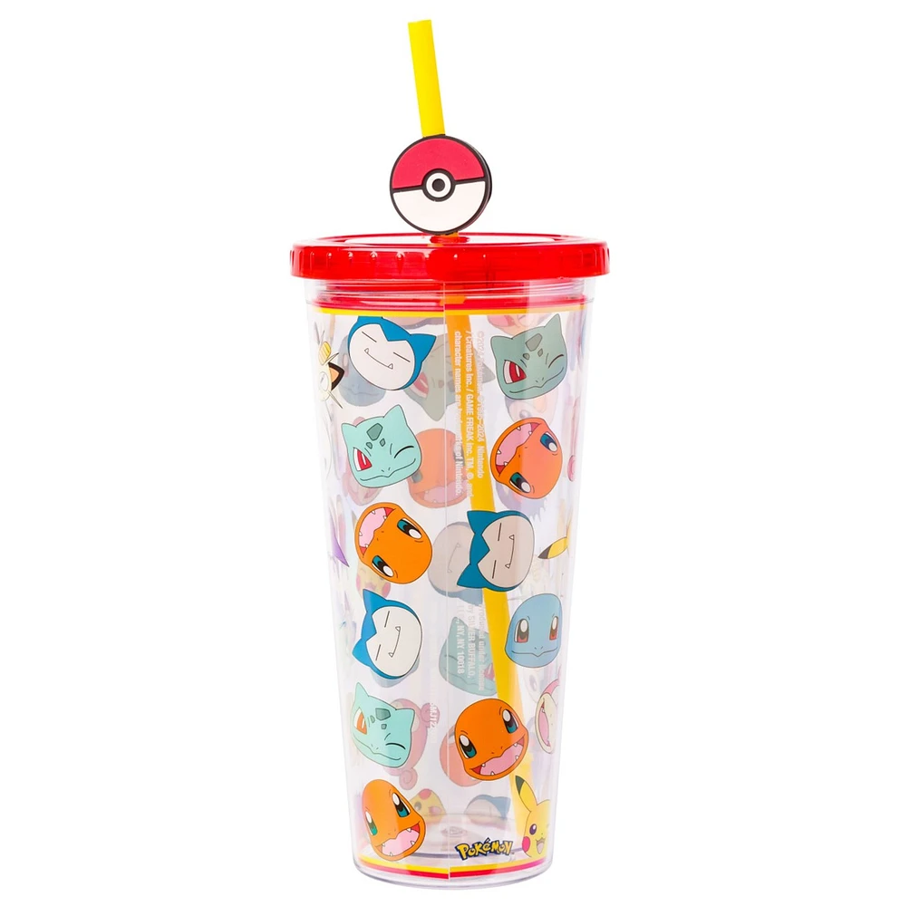 Pokémon Character Heads Tumbler 