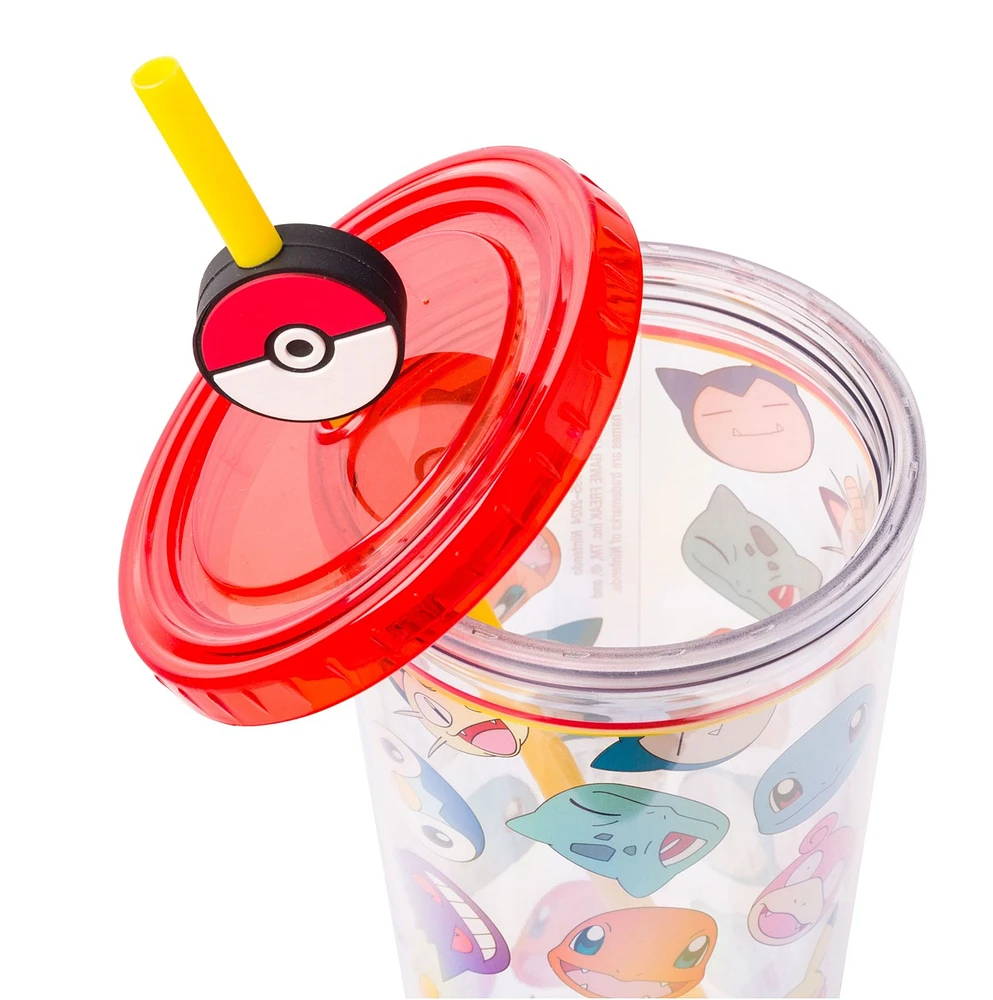 Pokémon Character Heads Tumbler 