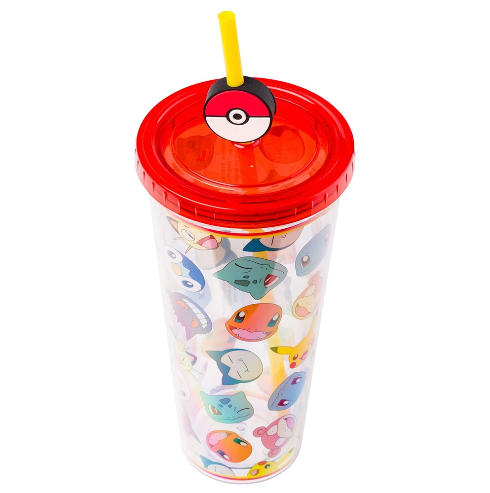 Pokémon Character Heads Tumbler 